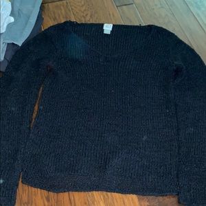 Black sweater